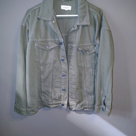 Carly Jean Hunter Jean Jacket Size Small - Picture 2 of 5